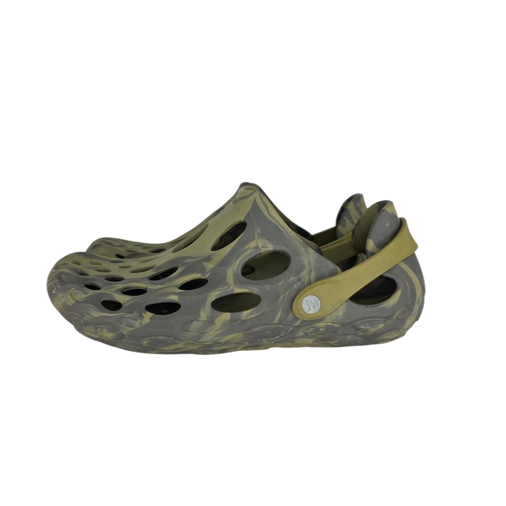 Merrell Hydro Moc Olive Drab Water Shoe Camo Green Croc Sandal Men’s Size 12